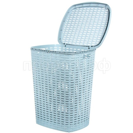Корзина д/белья 50л 35*43*53см серый /36920/VERDE Корзина д/белья 50л 35*43*53см серый /36920/VERDE