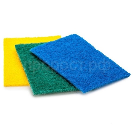 Губка абразивная 100*140 мм набор из 3шт 002931 Губка абразивная 100*140 мм набор из 3шт 002931