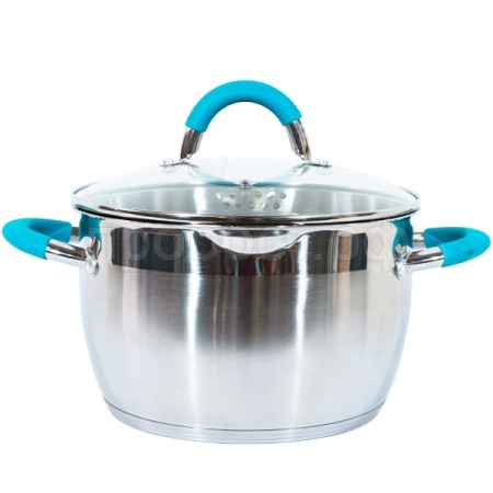 Кастрюля 5.1л Bravo стекл.крышка 22*13.5см нерж.сталь, капс.дно, ручки сталь /6шт/005431 Кастрюля 5.1л Bravo стекл.крышка 22*13.5см нерж.сталь, капс.дно, ручки сталь /6шт/005431