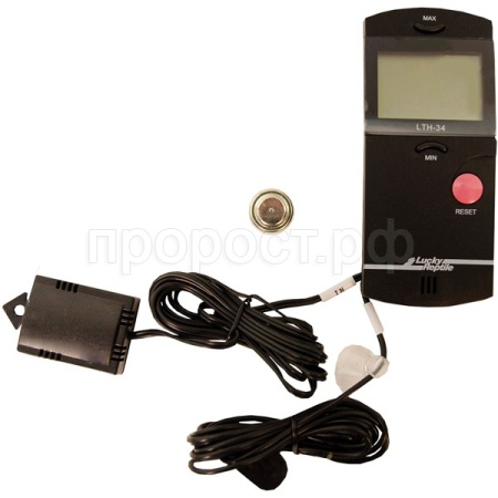 Термометр-гигрометр электронный LUCKY REPTILE Deluxe PRO (Германия) LTH-34