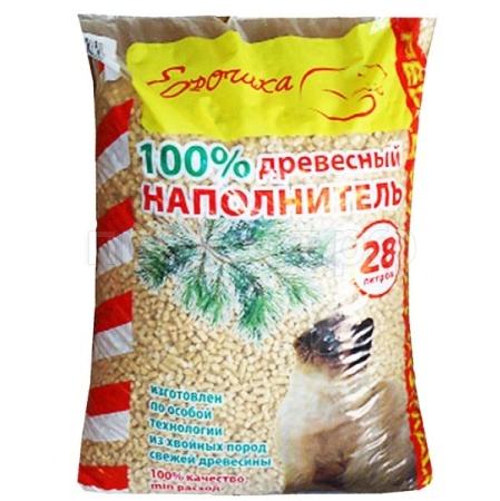Наполнитель Ерошка древесный 28л 15кг Наполнитель Ерошка древесный 28л 15кг