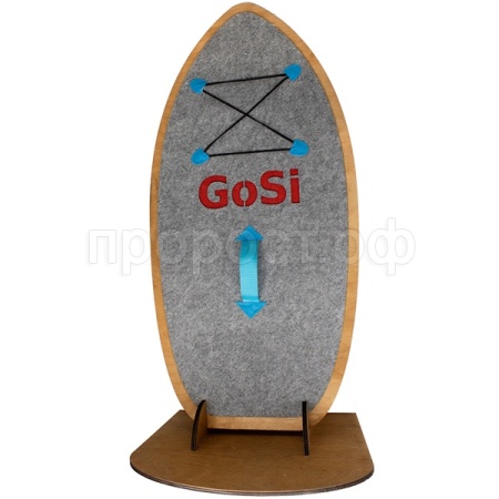 Когтеточка Фигурная Сапборд с дразнилкой/sh-007978/GoSi Когтеточка Фигурная Сапборд с дразнилкой/sh-007978/GoSi