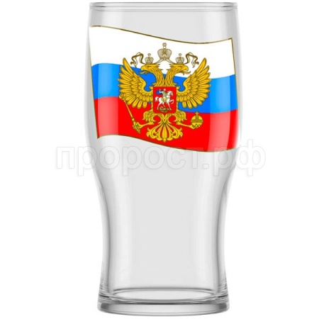 Набор бокалов для пива (2шт) Герб на флаге /304/2-Д