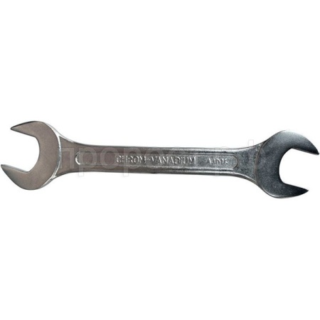 Ключ рожковый 17 х19мм, хромованадиевая сталь, мат. хром. покрытие 631719-13