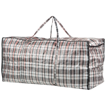Сумка на молнии 100*50*40см клетка полипропилен 008578 /шт/Рыжий Кот Сумка на молнии 100*50*40см клетка полипропилен 008578 /шт/Рыжий Кот