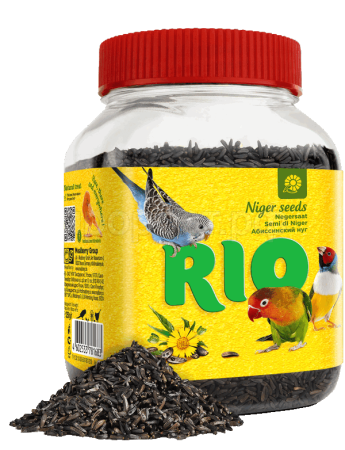 Лакомство РИО для всех птиц  Абиссинский нуг 250гр Лакомство РИО для всех птиц  Абиссинский нуг 250гр