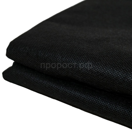 Спанбонд "PROROST" плотность 100мкр черный мульча размер 1,6*10м Спанбонд "PROROST" плотность 100мкр черный мульча размер 1,6*10м