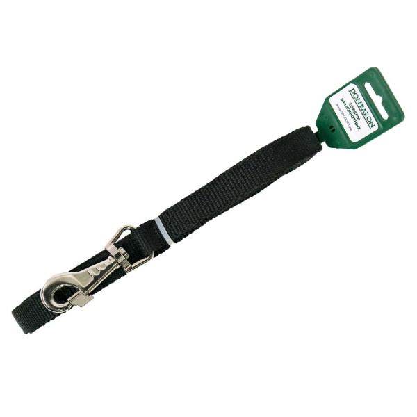 Поводок капрон 20мм*7м черный  DONBARON