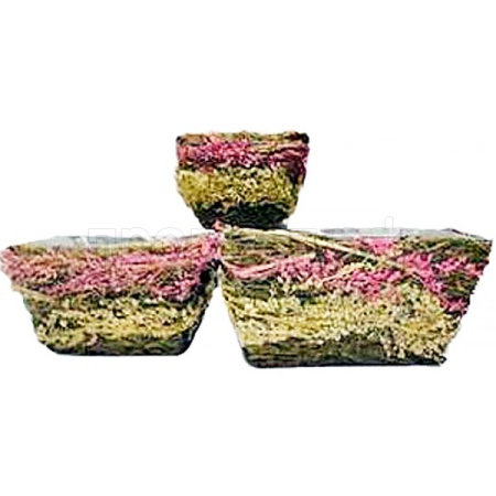 Плетеная корзина комп.из 3-х WDE1157/48шт/