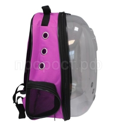 Рюкзак-переноска д/животн.трансформер раскладной 24x30x40см фиолетовый/Рст451ф/ Рюкзак-переноска д/животн.трансформер раскладной 24x30x40см фиолетовый/Рст451ф/