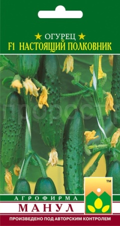 Огурец Настоящий полковник F1 10 шт Огурец Настоящий полковник F1 10 шт
