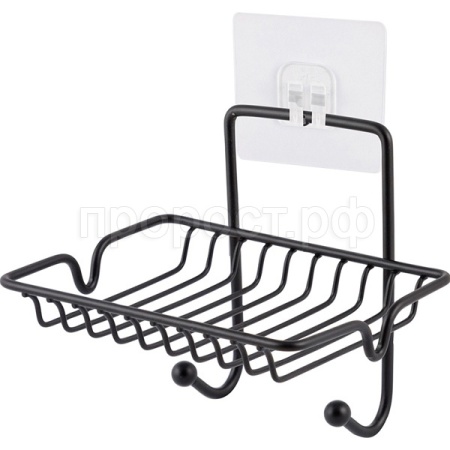 Держатель д/мыла и губки MAGIC MR-07 13*7*10см металл. на присоске 104357 /36шт/Mallony Держатель д/мыла и губки MAGIC MR-07 13*7*10см металл. на присоске 104357 /36шт/Mallony