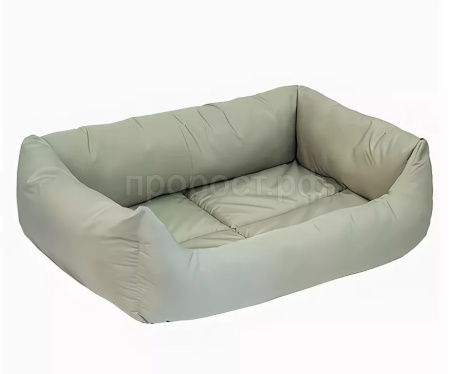 Лежанка N3 набивная с бортом прямоугольная 63*46*16см