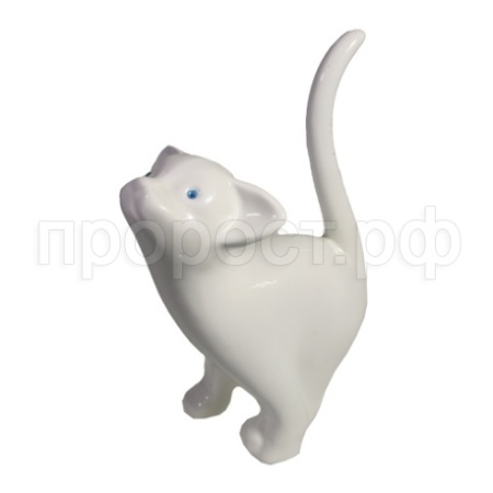 Котенок игривый (белый глянец) L18W7H18,5 713756/I086 Котенок игривый (белый глянец) L18W7H18,5 713756/I086