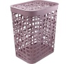 Корзина д/белья 55л ХАОС лавандовый М2619 /5шт/М-пласт Корзина д/белья 55л ХАОС лавандовый М2619 /5шт/М-пласт