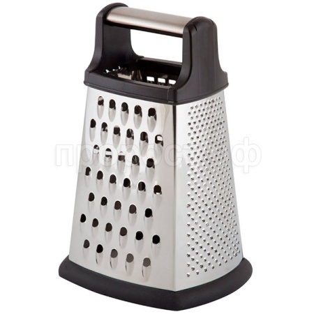 Терка четырехгранная GR-052-8 нерж.сталь, ручка пластик 965011 /24шт/Mallony Терка четырехгранная GR-052-8 нерж.сталь, ручка пластик 965011 /24шт/Mallony