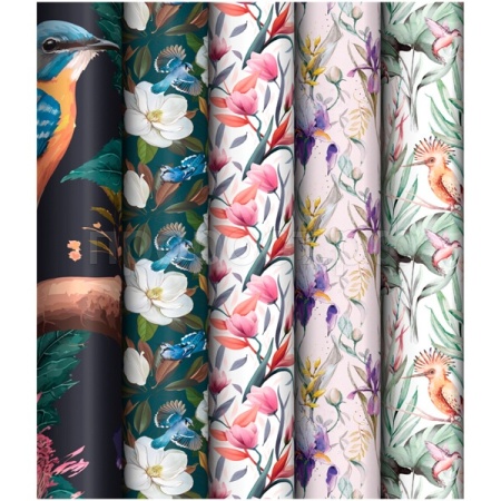 Упаковочная бумага 70*100см "Весеннее настроение" 80г/м2 глянц. 5 диз. MESHU /Рельеф Упаковочная бумага 70*100см "Весеннее настроение" 80г/м2 глянц. 5 диз. MESHU /Рельеф