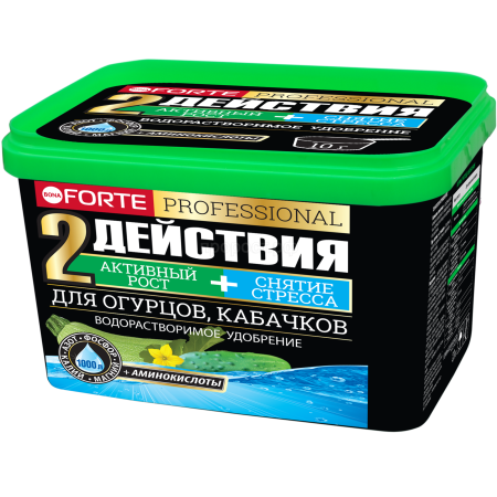 Бона Форте для Огурцов, Кабачков водорастворимое 500гр Бона Форте для Огурцов, Кабачков водорастворимое 500гр