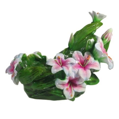 Подставка под бутылку Лилии (золото) L28W20H20см 713398/I047 Подставка под бутылку Лилии (золото) L28W20H20см 713398/I047