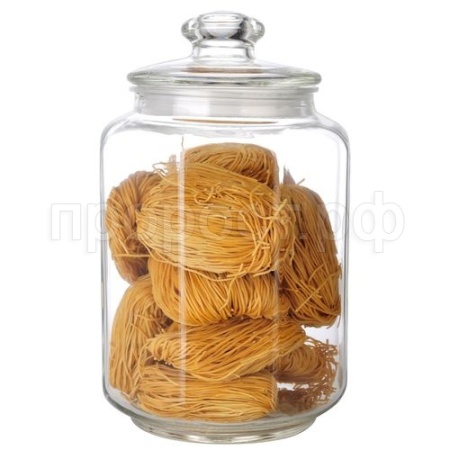 Банка для сыпучих продуктов стеклянная с крышкой 2л LATTINA  Банка для сыпучих продуктов стеклянная с крышкой 2л LATTINA