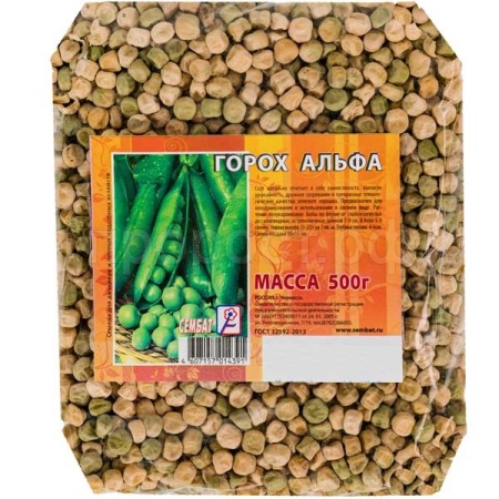 Горох Альфа 500г Горох Альфа 500г