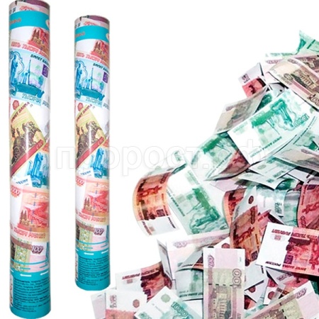 Хлопушка пневматическая "Рублевый бум" 38см в металлической тубе Поиск /Рельеф Хлопушка пневматическая "Рублевый бум" 38см в металлической тубе Поиск /Рельеф