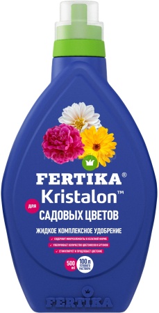 Фертика Кристалон для садовых цветов 0,5л Фертика Кристалон для садовых цветов 0,5л