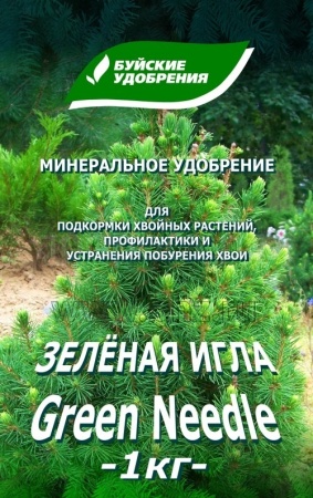 Зеленая игла от побурения хвои 1кг коробка Зеленая игла от побурения хвои 1кг коробка