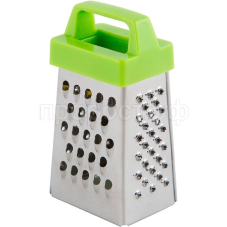 Терка четырехгранная мини GR-1023 нерж.сталь, пластик/965080 Терка четырехгранная мини GR-1023 нерж.сталь, пластик/965080