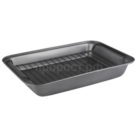Форма для запекания с решеткой 37,5*25,5*5см Форма для запекания с решеткой 37,5*25,5*5см