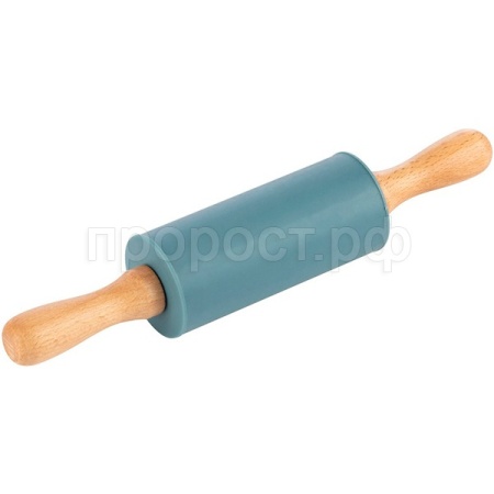 Скалка 23см MENTOLO мини с вращающимися ручками 103796 /48шт/Mallony Скалка 23см MENTOLO мини с вращающимися ручками 103796 /48шт/Mallony