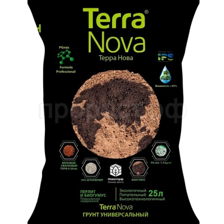 Грунт TERRA NOVA Новая Земля универсальный 25л