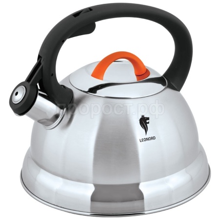 Чайник 2,3л со свистком, нержавеющая сталь, капсульное дно Чайник 2,3л со свистком, нержавеющая сталь, капсульное дно
