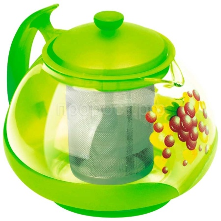 Чайник заварочный 0,75л ручка, фильтр нержавеющая сталь Чайник заварочный 0,75л ручка, фильтр нержавеющая сталь