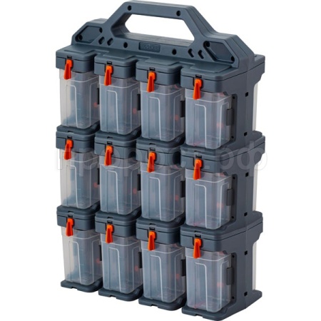 Органайзер д/мелочей 24 модульный 310*154*435 Expert серо-свинцовый BR3951 /5шт/ПР