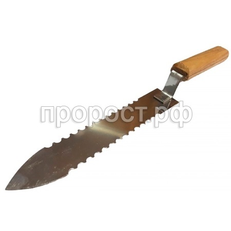 Нож нерж 200 мм зубчатый 5