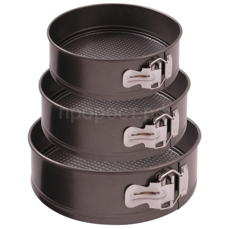 Набор форм для выпечки (3шт) D20/22/24см раскладные Набор форм для выпечки (3шт) D20/22/24см раскладные