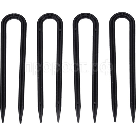 Набор прижимов (4шт) магистрального шланга для капельного полива Жук 330160-00