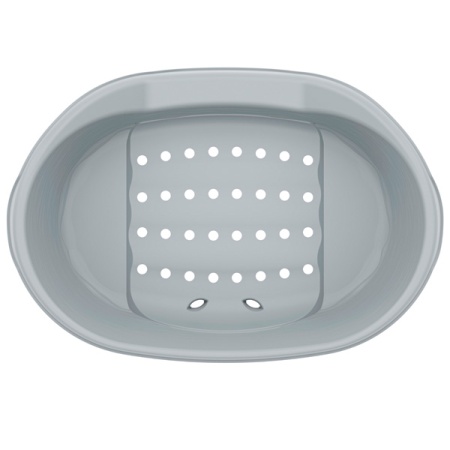 Лежанка пластиковая серый/М8827 Лежанка пластиковая серый/М8827