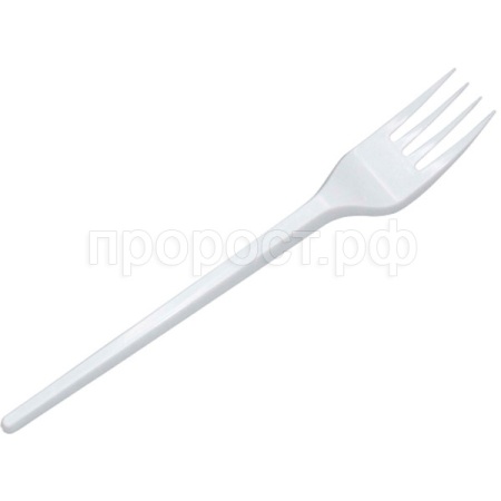 ПОС48566(ПОС52747) Вилка 16,5 Компакт (100шт) белый /20шт/  