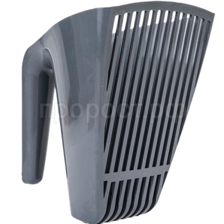 Совок для кошачьего туалета вейдер 16*13*11см серый/2806сер/Дарэлл Совок для кошачьего туалета вейдер 16*13*11см серый/2806сер/Дарэлл