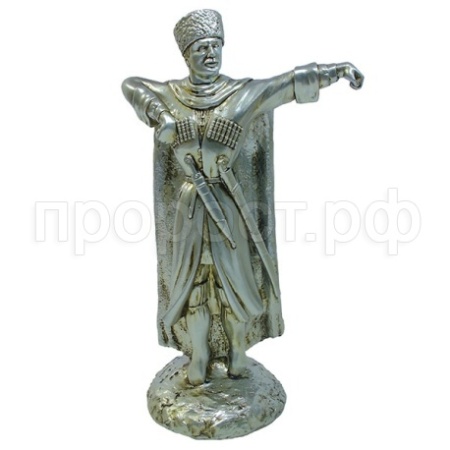 Джигит (серебро) L19W23H45см 713037/F663 Джигит (серебро) L19W23H45см 713037/F663