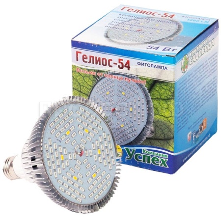 Фитолампа Гелиос-54 для растений Е27 Фитолампа Гелиос-54 для растений Е27